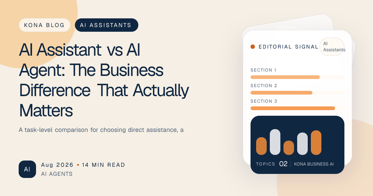 Comparison of a user-directed AI assistant and a bounded autonomous AI agent